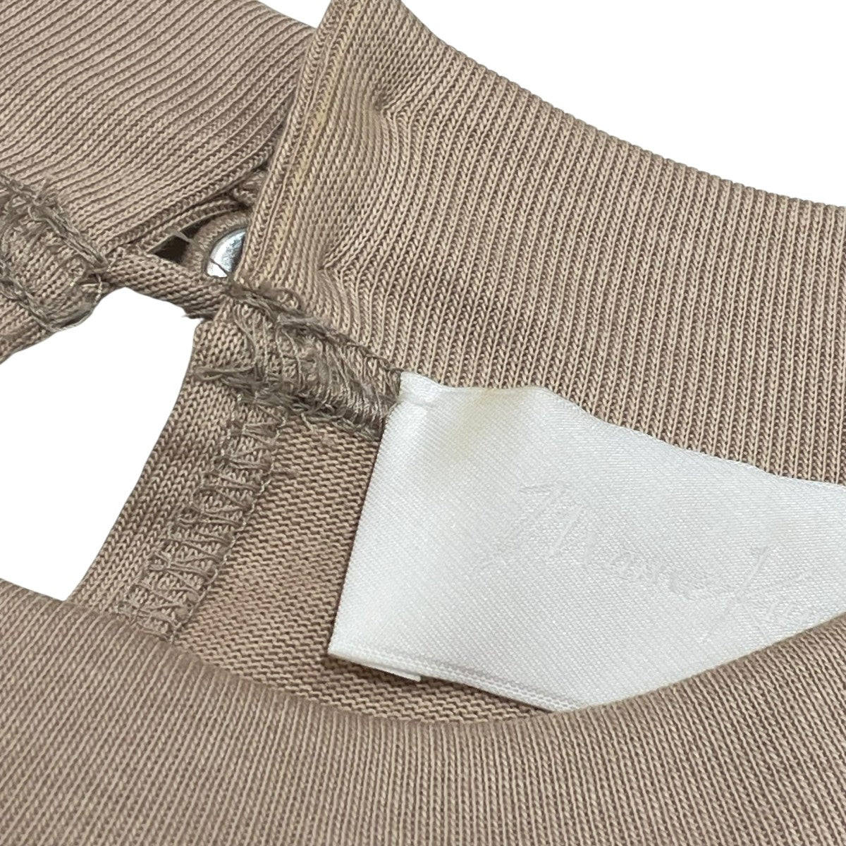 mame kurogouchi(マメクロゴウチ) Classic Cotton Dress長袖ドレス