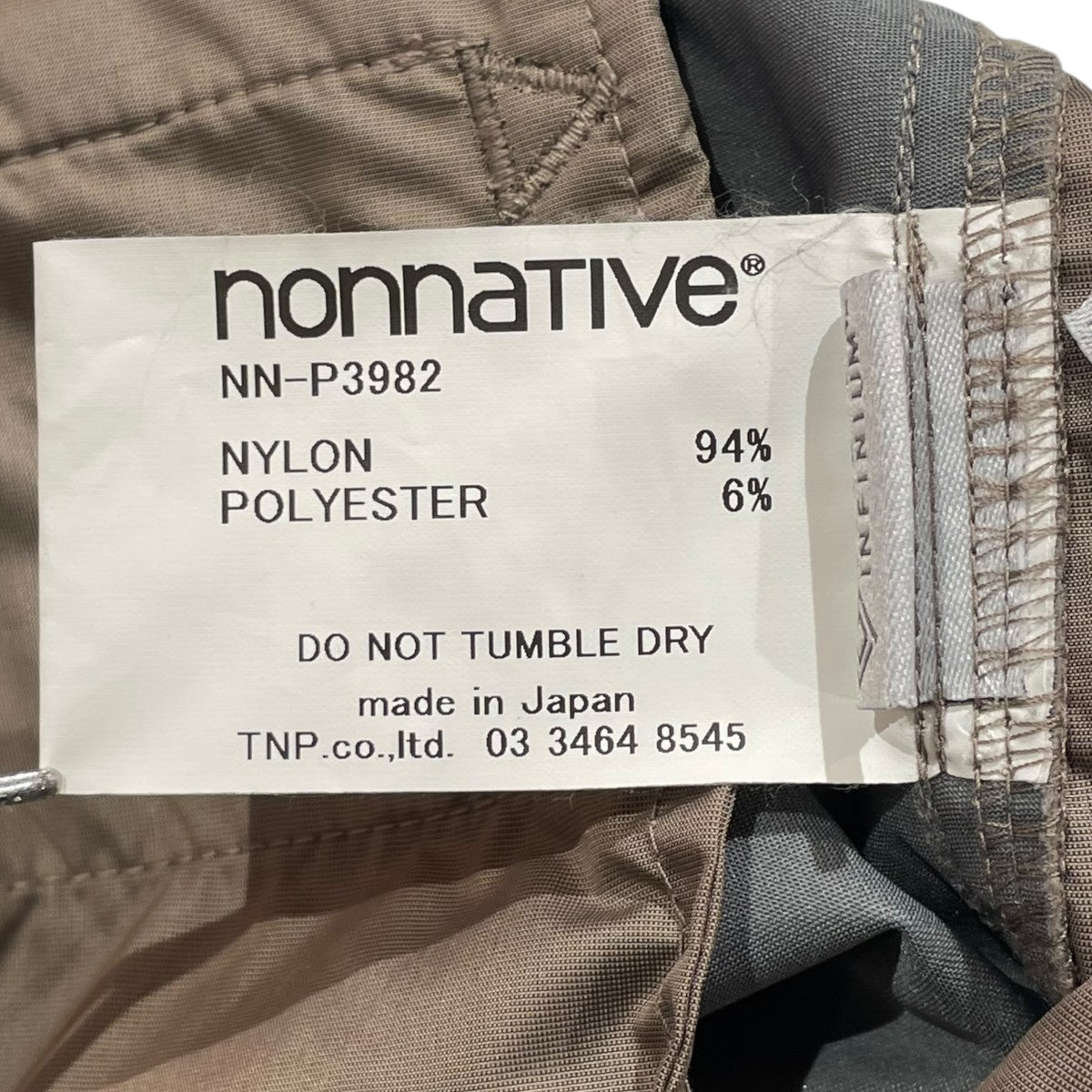 nonnative×GRAMICCI CLIMBER EASY PANTS N P RIPSTOP STRETCH WITH
