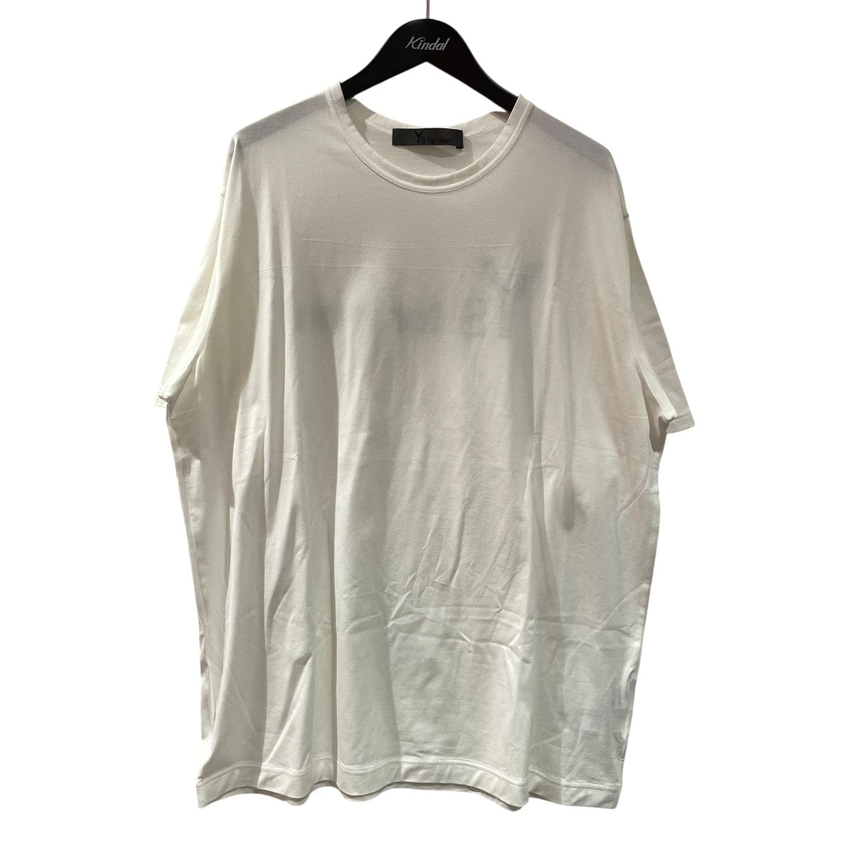Y’S for men BIG LOGO PRINT SHORT SLEEVE T-SHIRT半袖カットソーMK-T44-077 古着・中古-1枚目のアイテム画像