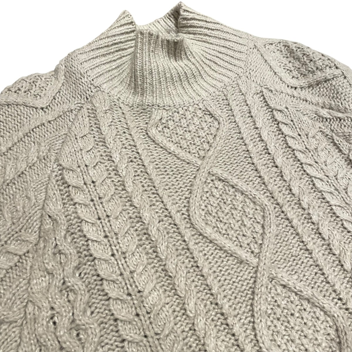 Cable Knit Turtleneck Sweaterタートルネックニット