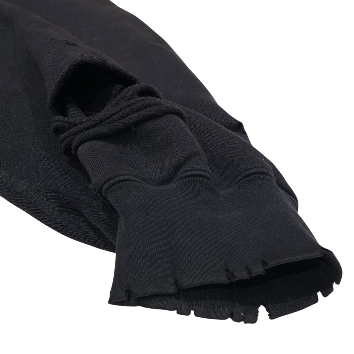 BALENCIAGA 21SSCaps Destroyed Hoodieパーカー659403 古着・中古-4枚目のアイテム画像