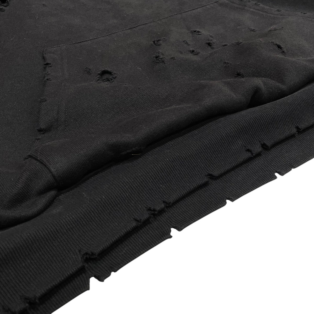 BALENCIAGA 21SSCaps Destroyed Hoodieパーカー659403 古着・中古-5枚目のアイテム画像