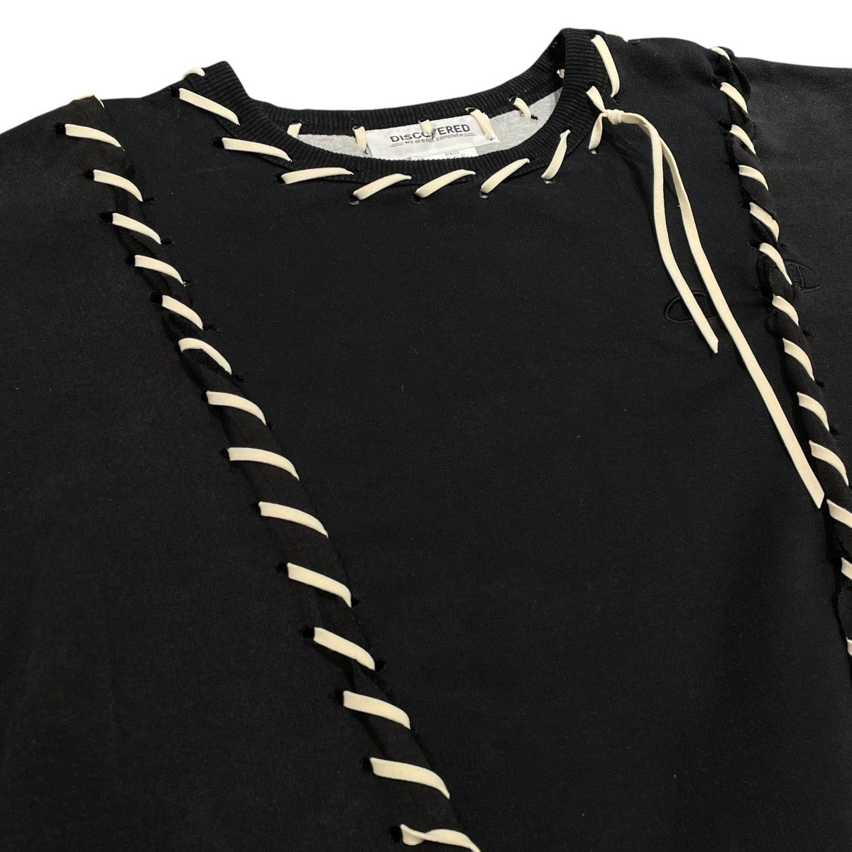 DISCOVERED LEATHER LOOPING SWEATロープデザインスウェット2110210 古着・中古-3枚目のアイテム画像