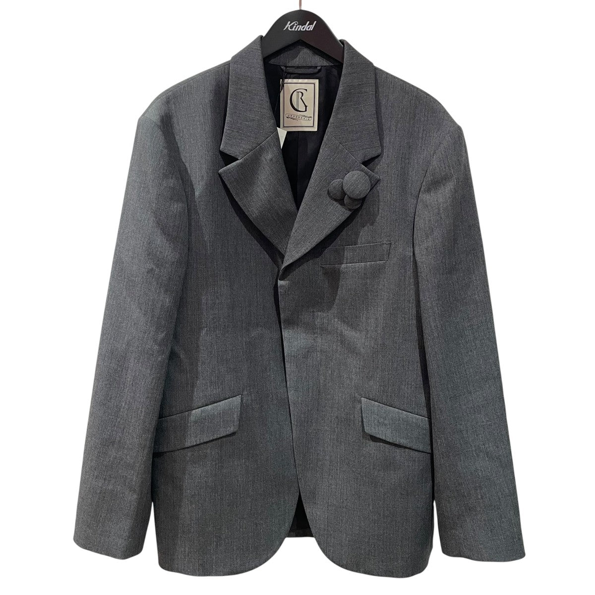 WOOL DOUBLE BREASTED JACKETテーラードジャケットGR-04-JK-001