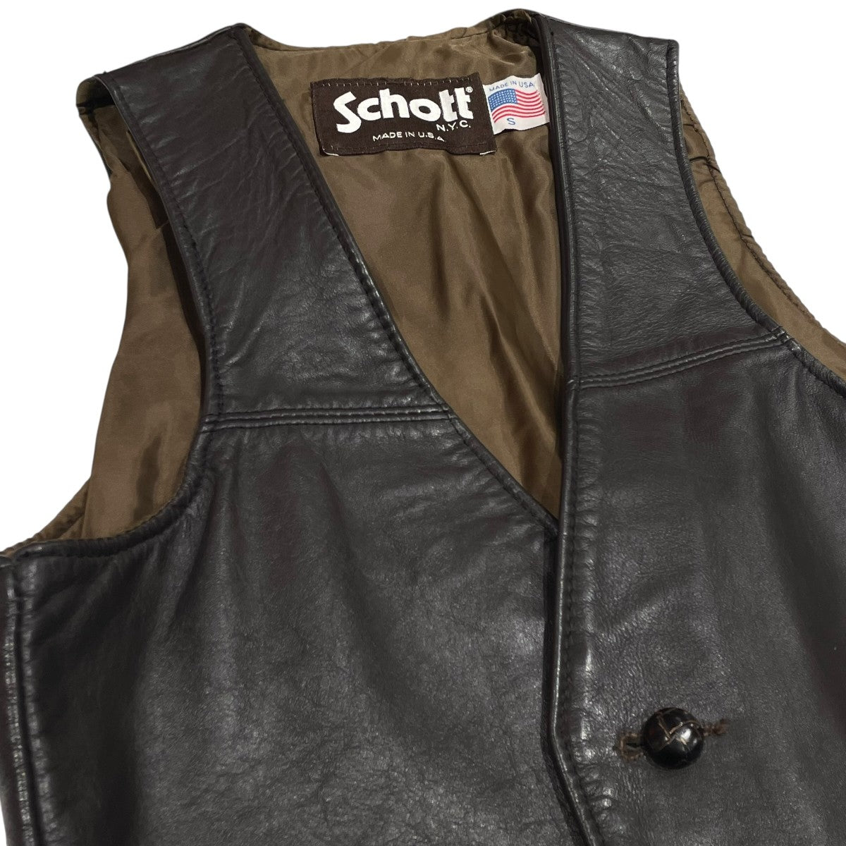 レザーベスト2201