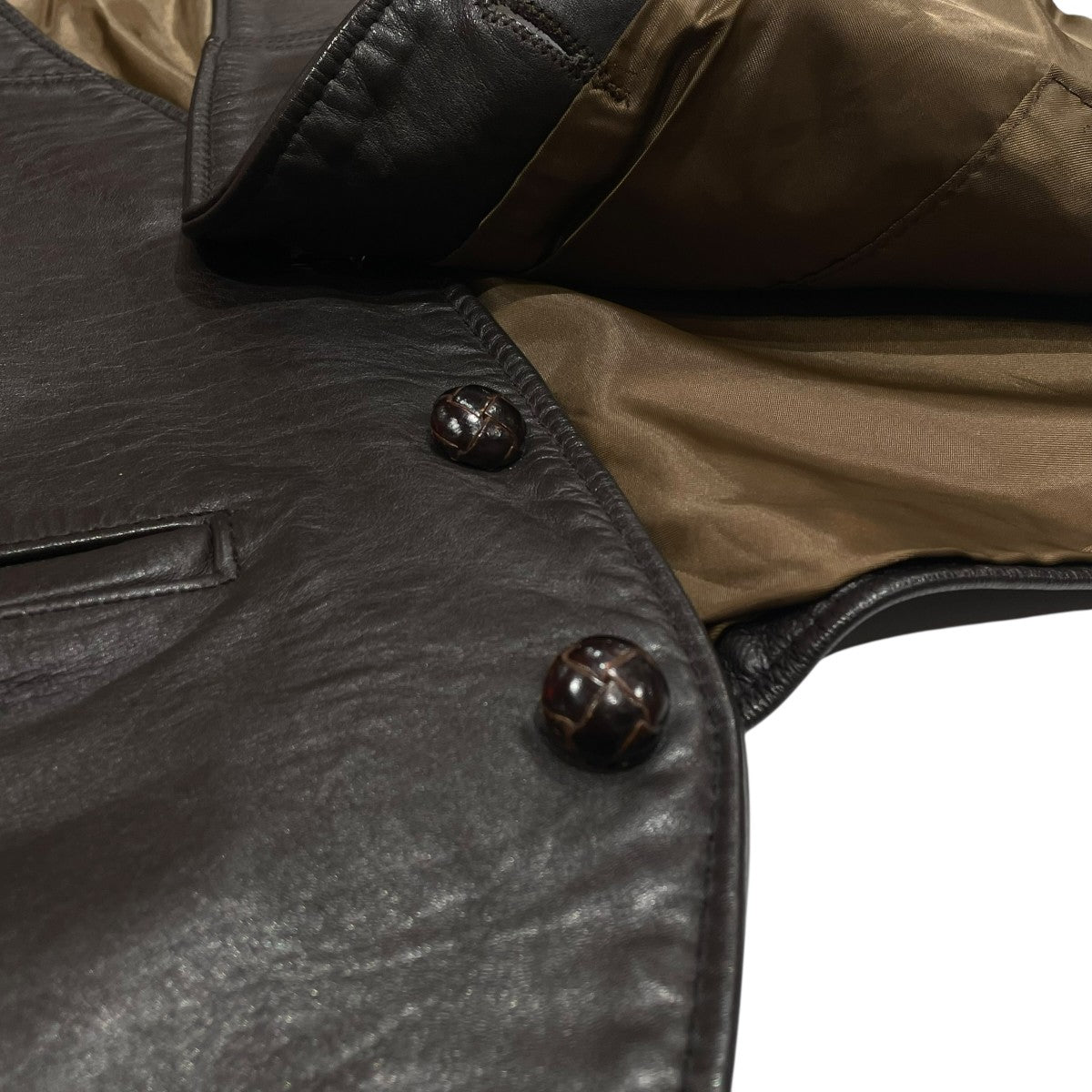 レザーベスト2201