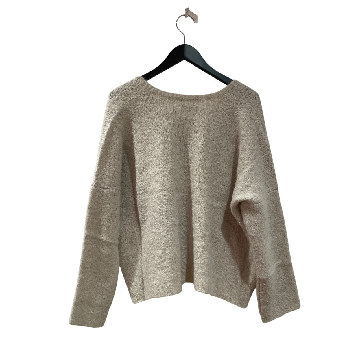cashmere BOUCLE V-neckVネックニットMA0202
