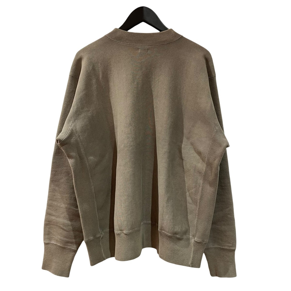 A．PRESSE Vintage Half Zip Rib Collar Sweatshirtハーフジップスウェット25AAP-05-07 古着・中古-2枚目のアイテム画像