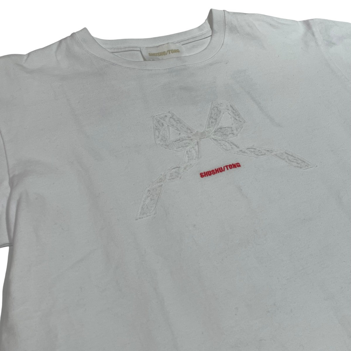 SHUSHU／TONG Cut-Out T-Shirt半袖Tシャツ 古着・中古-3枚目のアイテム画像