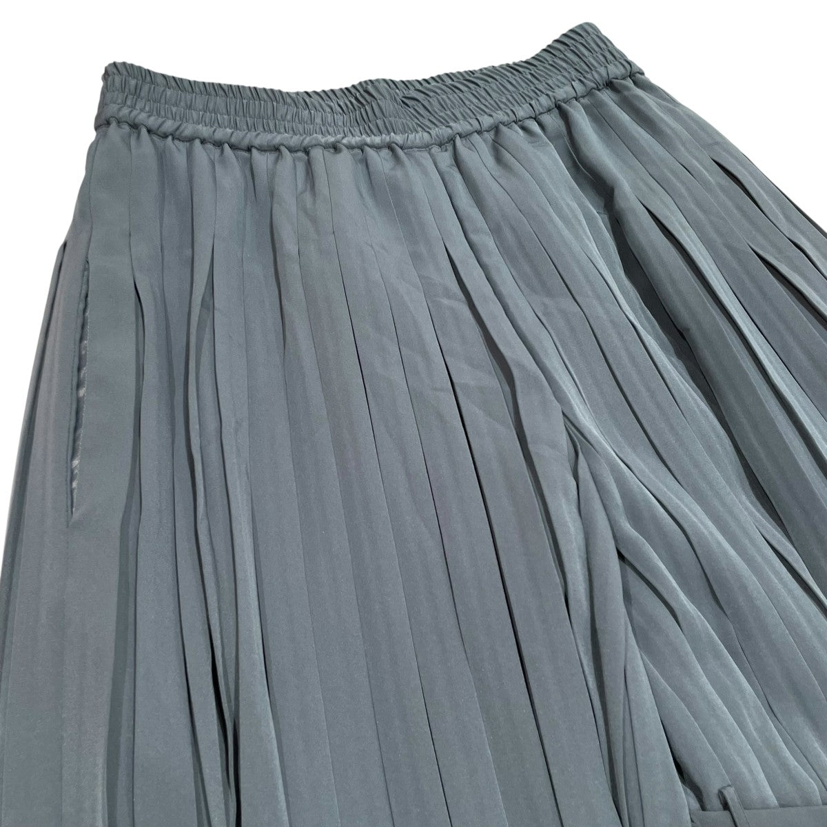HYKE ワイドプリーツパンツ232-13258 045 古着・中古-3枚目のアイテム画像