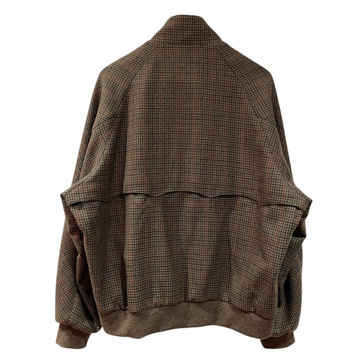 Classic Houndstooth Harrington JacketジップブルゾンBHS24F027Hdt