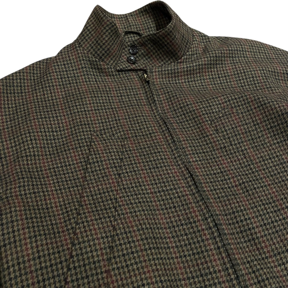 Classic Houndstooth Harrington JacketジップブルゾンBHS24F027Hdt