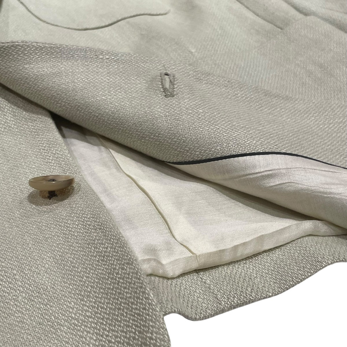 Boyfriend Linen Jacketテーラードジャケット12510103