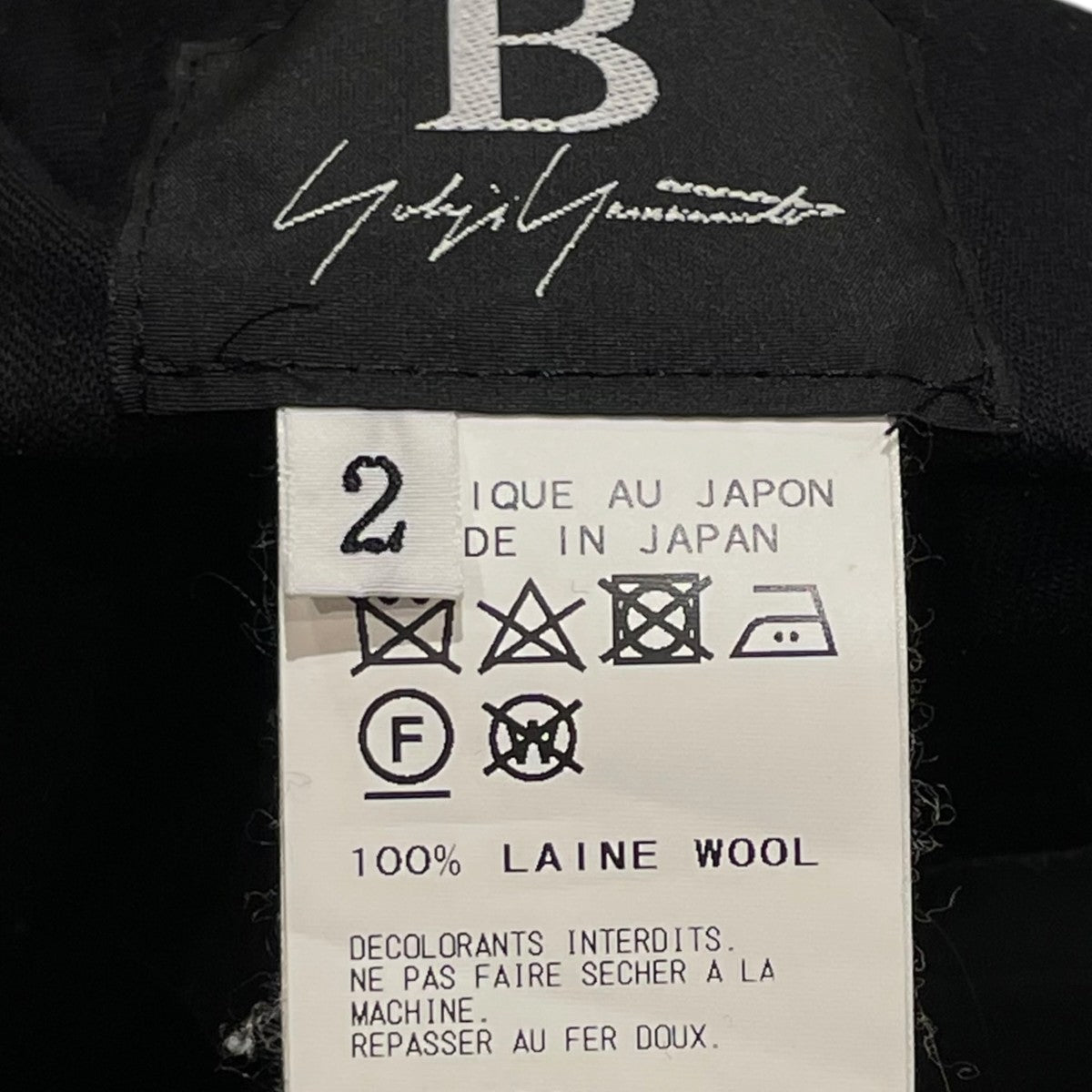 B Yohji Yamamoto 18SSワイドパンツNW-P52-101 古着・中古-6枚目のアイテム画像
