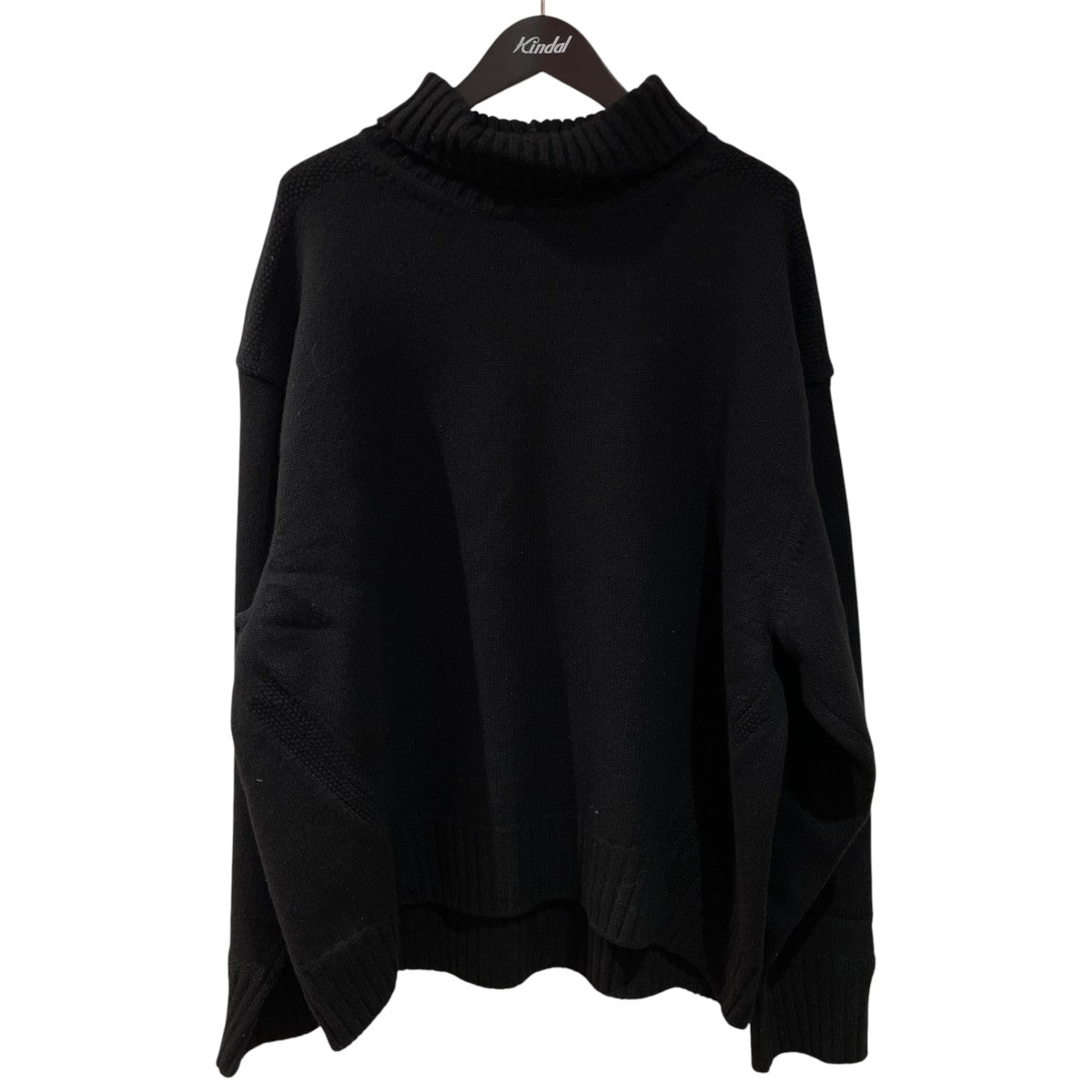 wool cashmere knitted pulloverハイネックニット1435210002