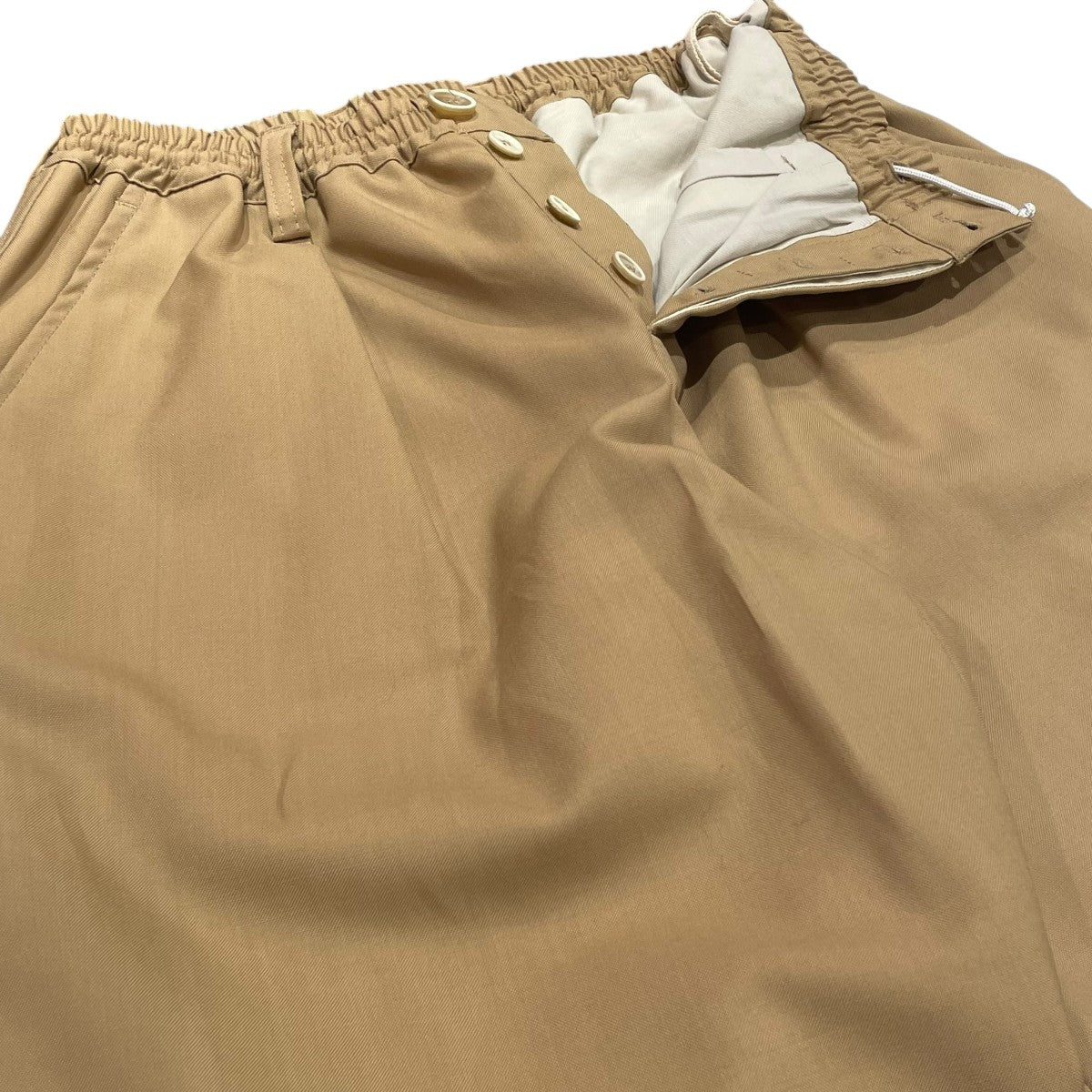 MARNI 23SSウールトロピカルシャーリング1PテーパードパンツイージートラウザーPUMU0017U1 TW839 古着・中古-3枚目のアイテム画像