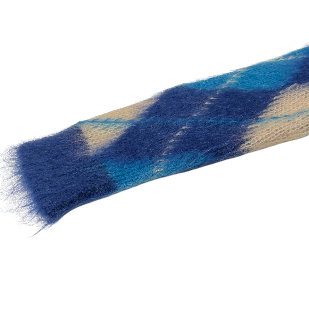 22SSICONIC MOHAIR ARGYLE SWEATERカーディガンCDMG0051Q1 UFU117