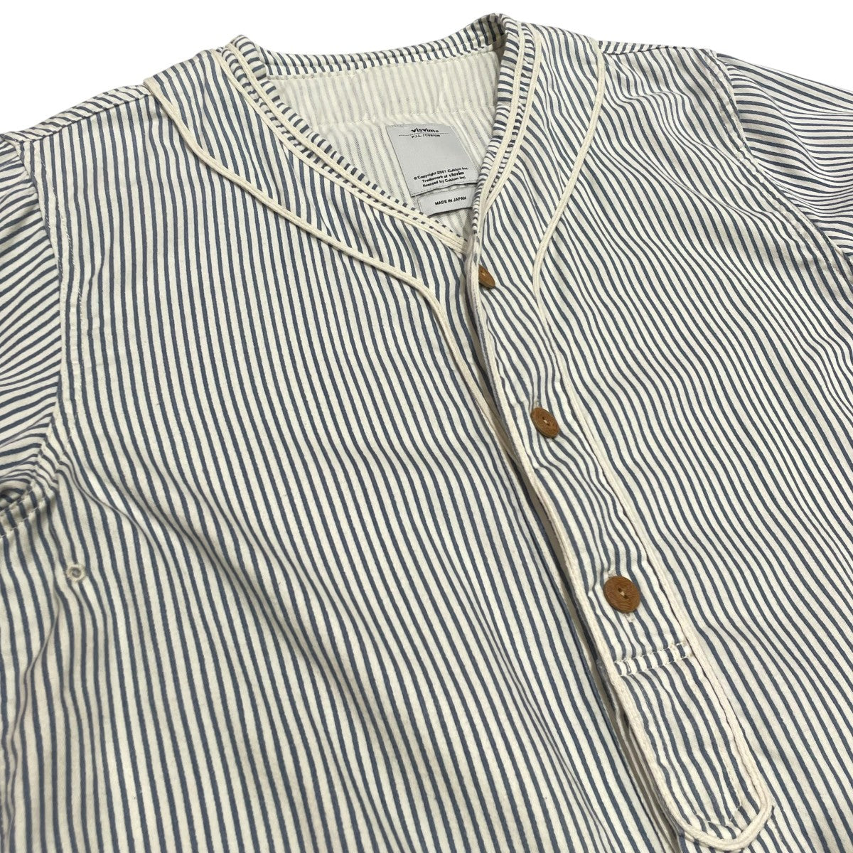 VISVIM ベースボールシャツ0117105011019 古着・中古-3枚目のアイテム画像