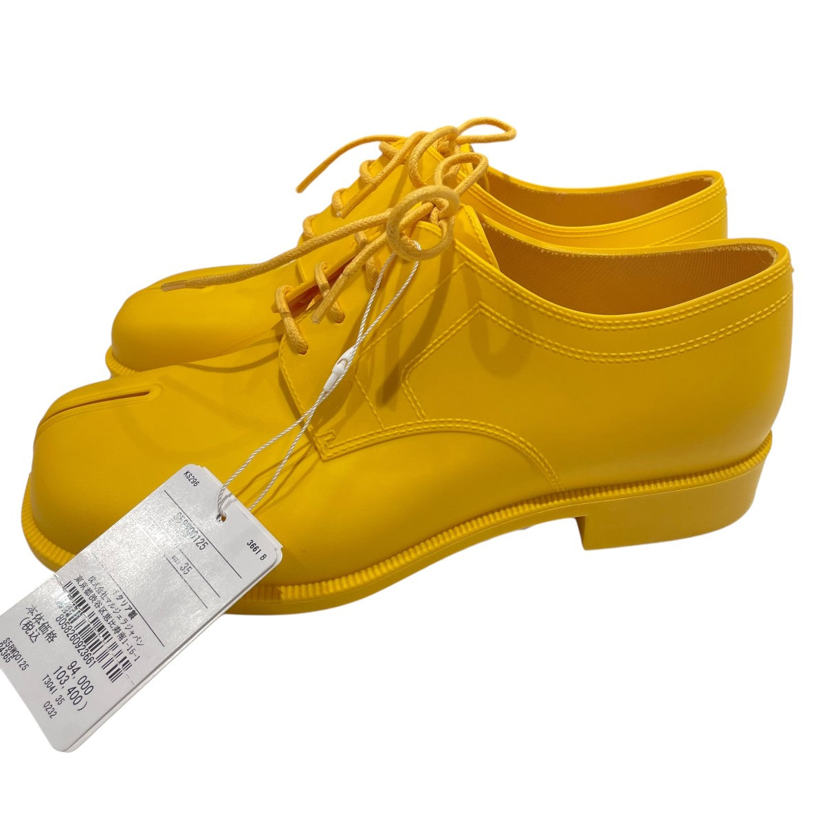 TABIラバー ダービーシューズ足袋レザーシューズs58wq0125