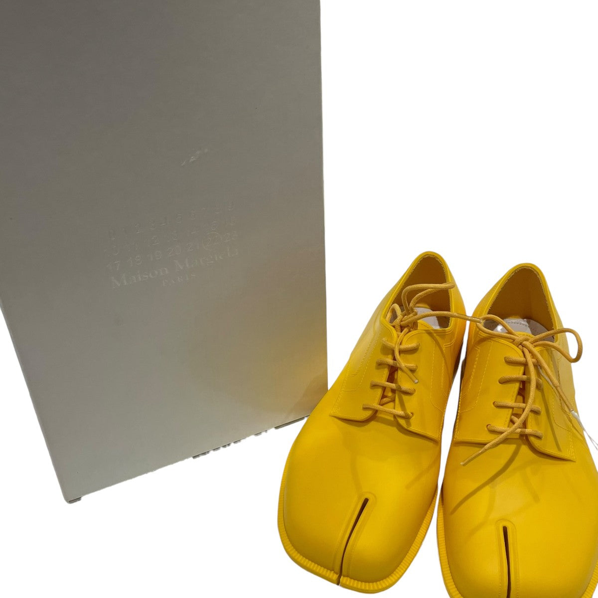 TABIラバー ダービーシューズ足袋レザーシューズs58wq0125