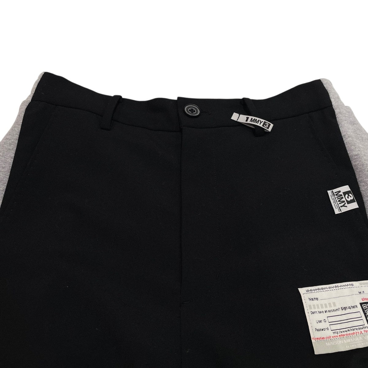 Maison MIHARA YASUHIRO COMBINED TROUSERSスウェットパンツB16PT121 古着・中古-3枚目のアイテム画像