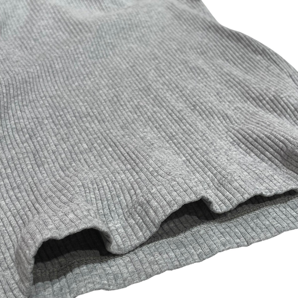 forme クルーネックニット24sp ribcut sew gry 古着・中古-5枚目のアイテム画像