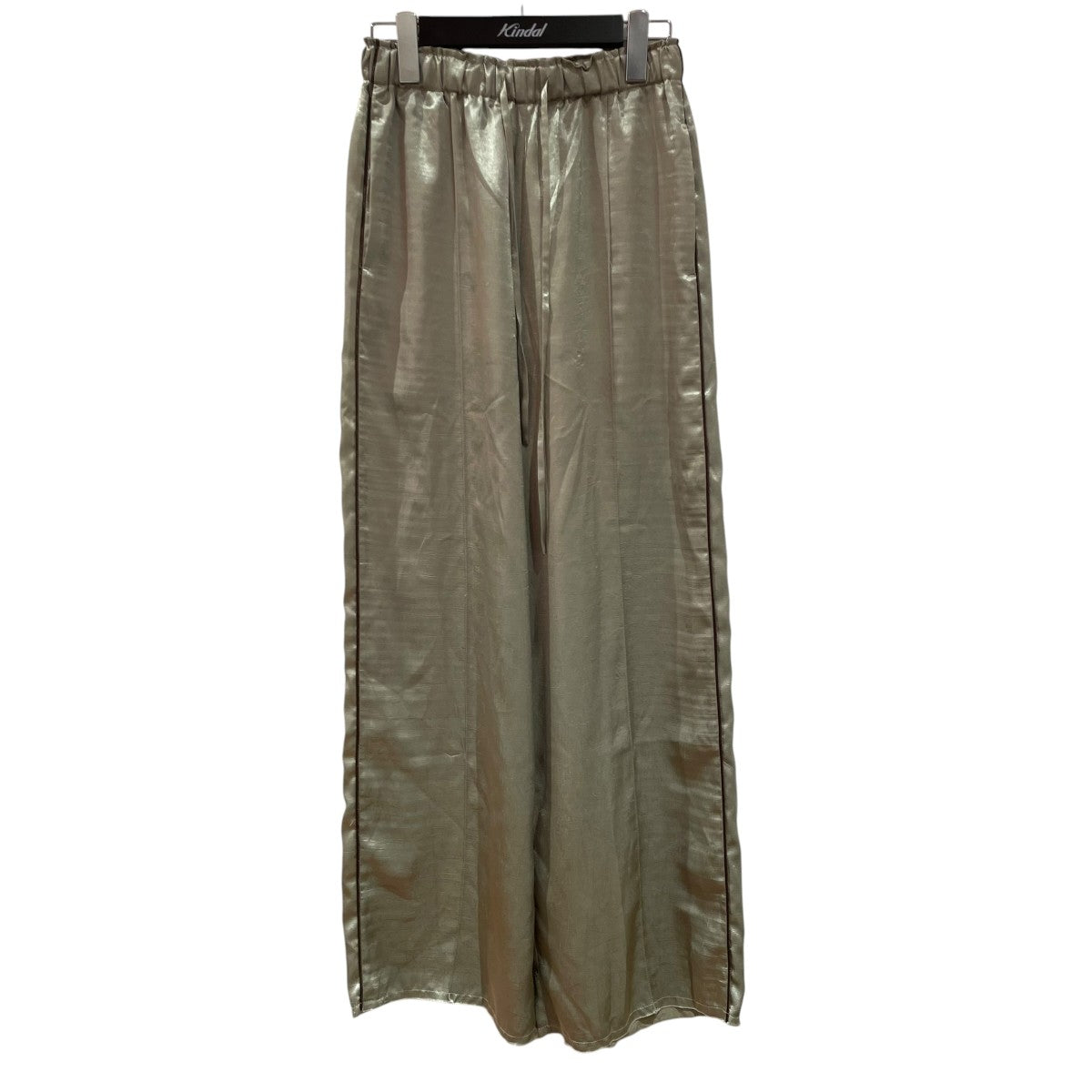 anuke Piping Satin Pantsイージーサテンパンツ62510704 古着・中古-1枚目のアイテム画像