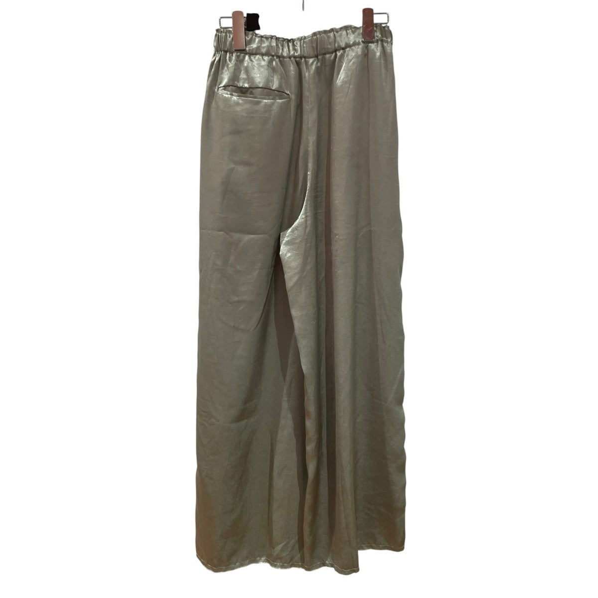 anuke Piping Satin Pantsイージーサテンパンツ62510704 古着・中古-2枚目のアイテム画像