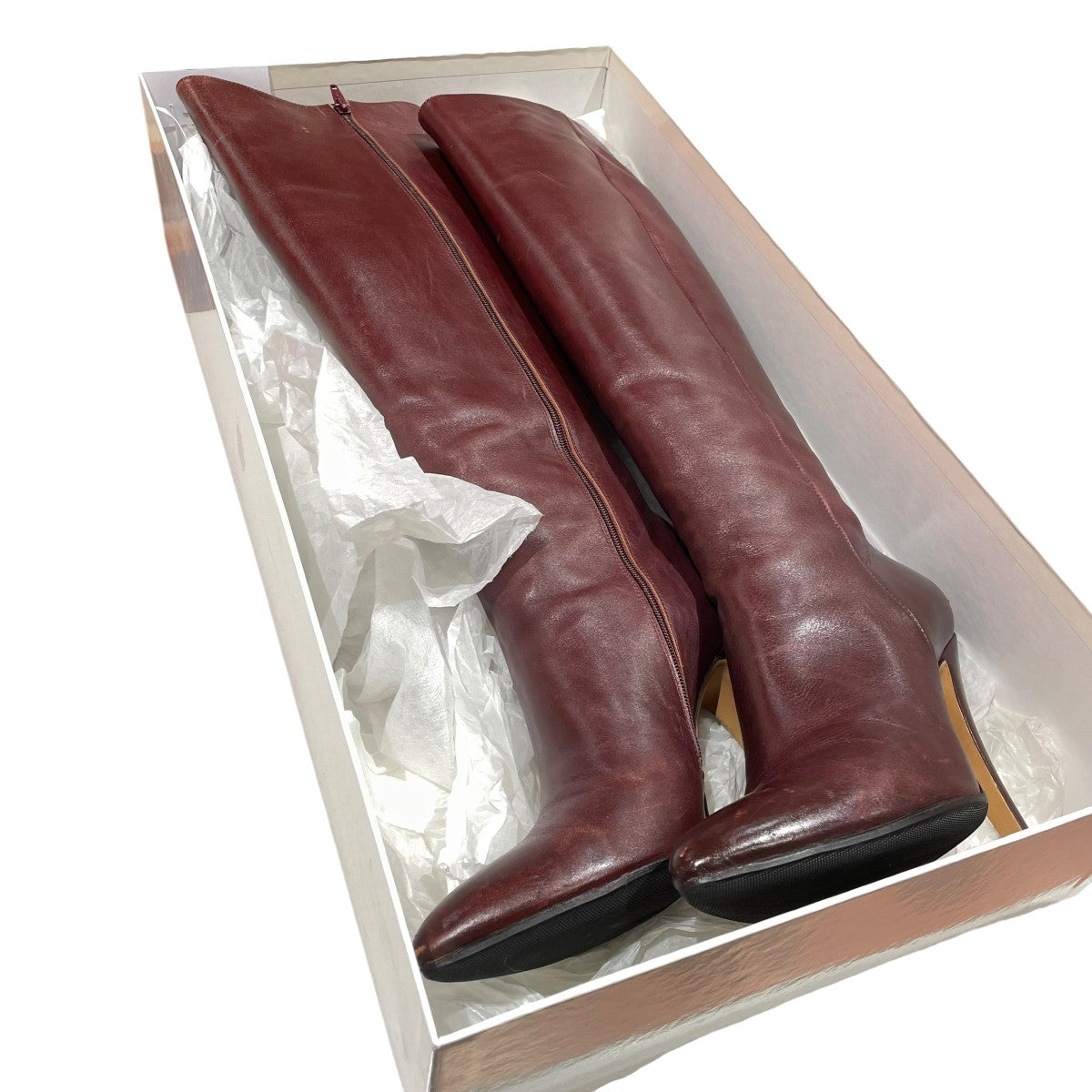 Maison Margiela ヒールブーツ38WW091 古着・中古-9枚目のアイテム画像