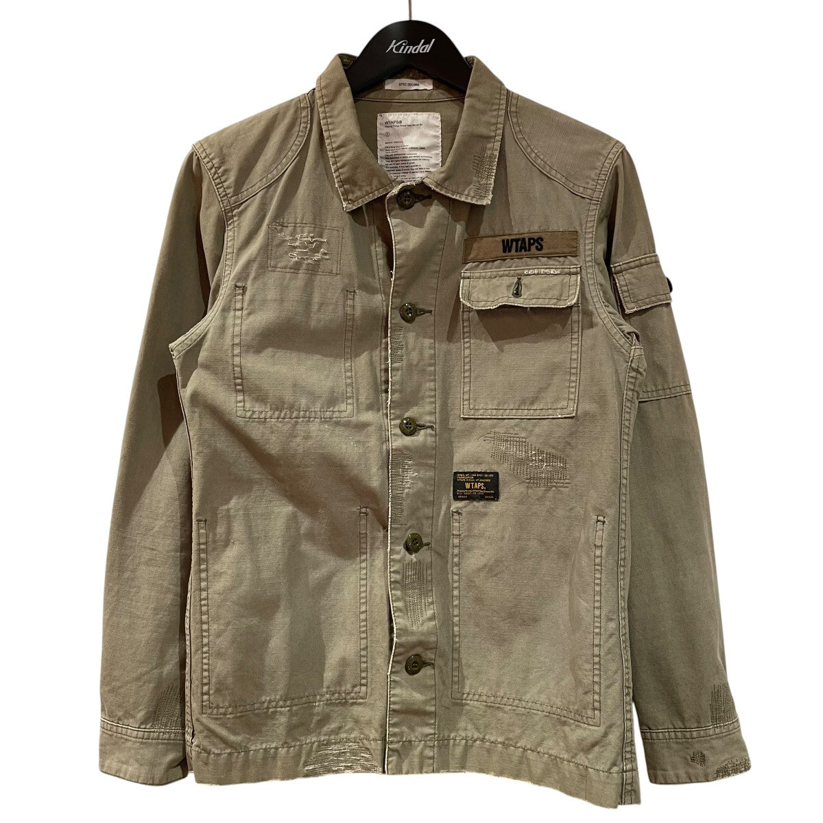 WTAPS シャツジャケット112GWDT-SHM01S 古着・中古-1枚目のアイテム画像