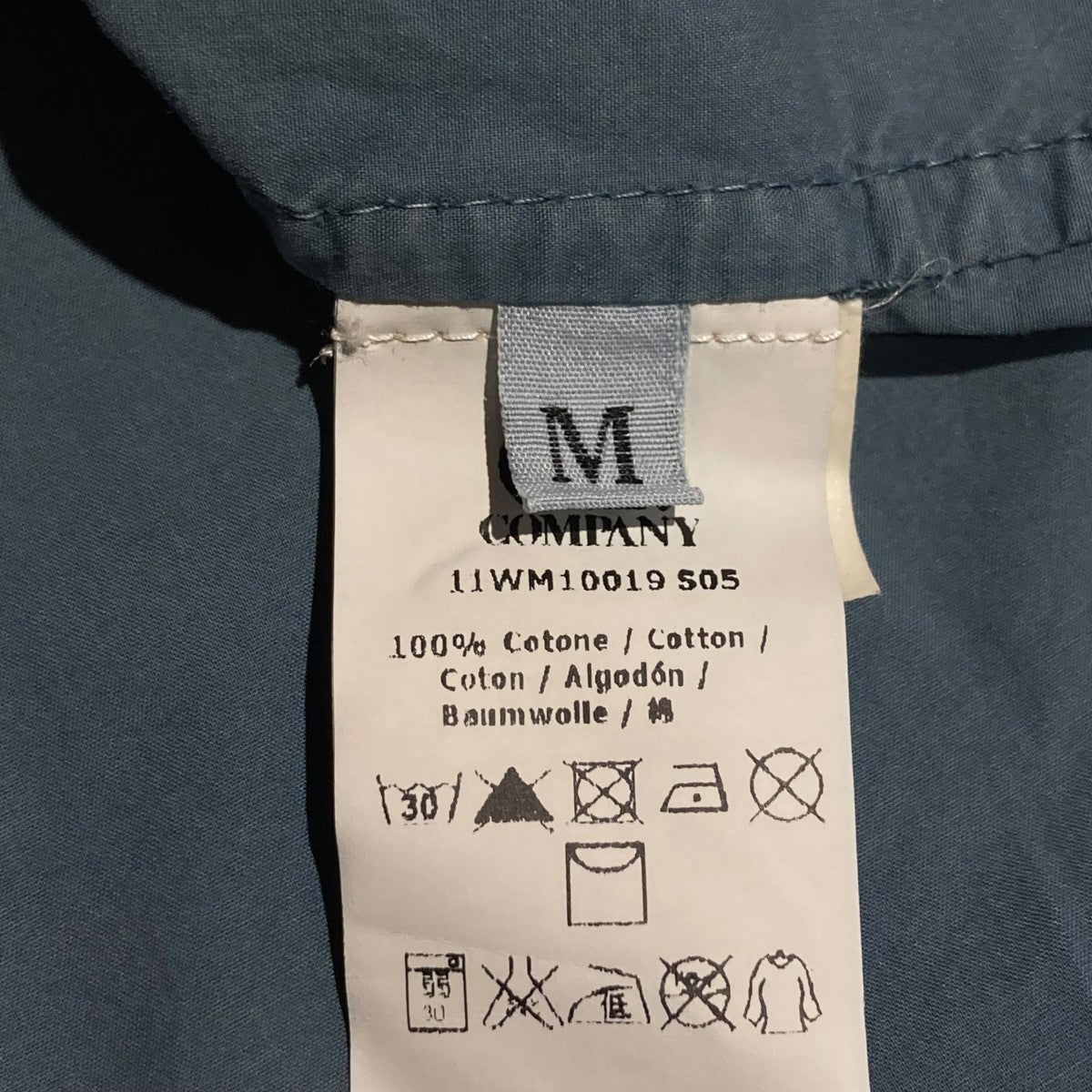 C．P COMPANY 長袖シャツ11WM10019 505 古着・中古-6枚目のアイテム画像