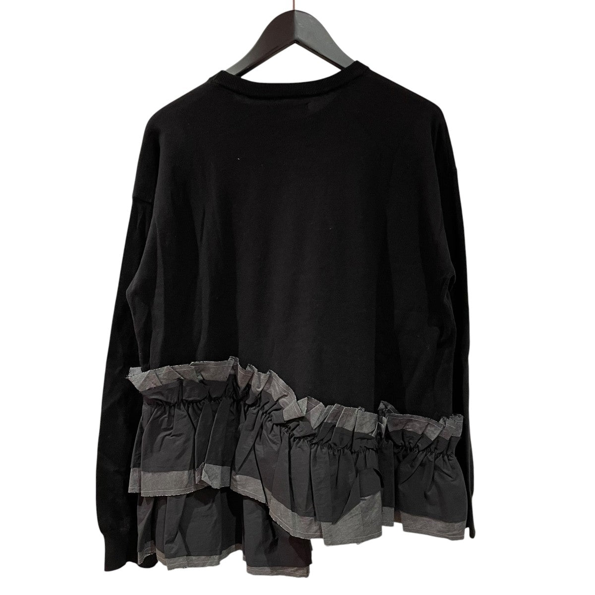 SORIN Ruffled Hem Big Knit長袖カットソー27WNT261018 古着・中古-2枚目のアイテム画像