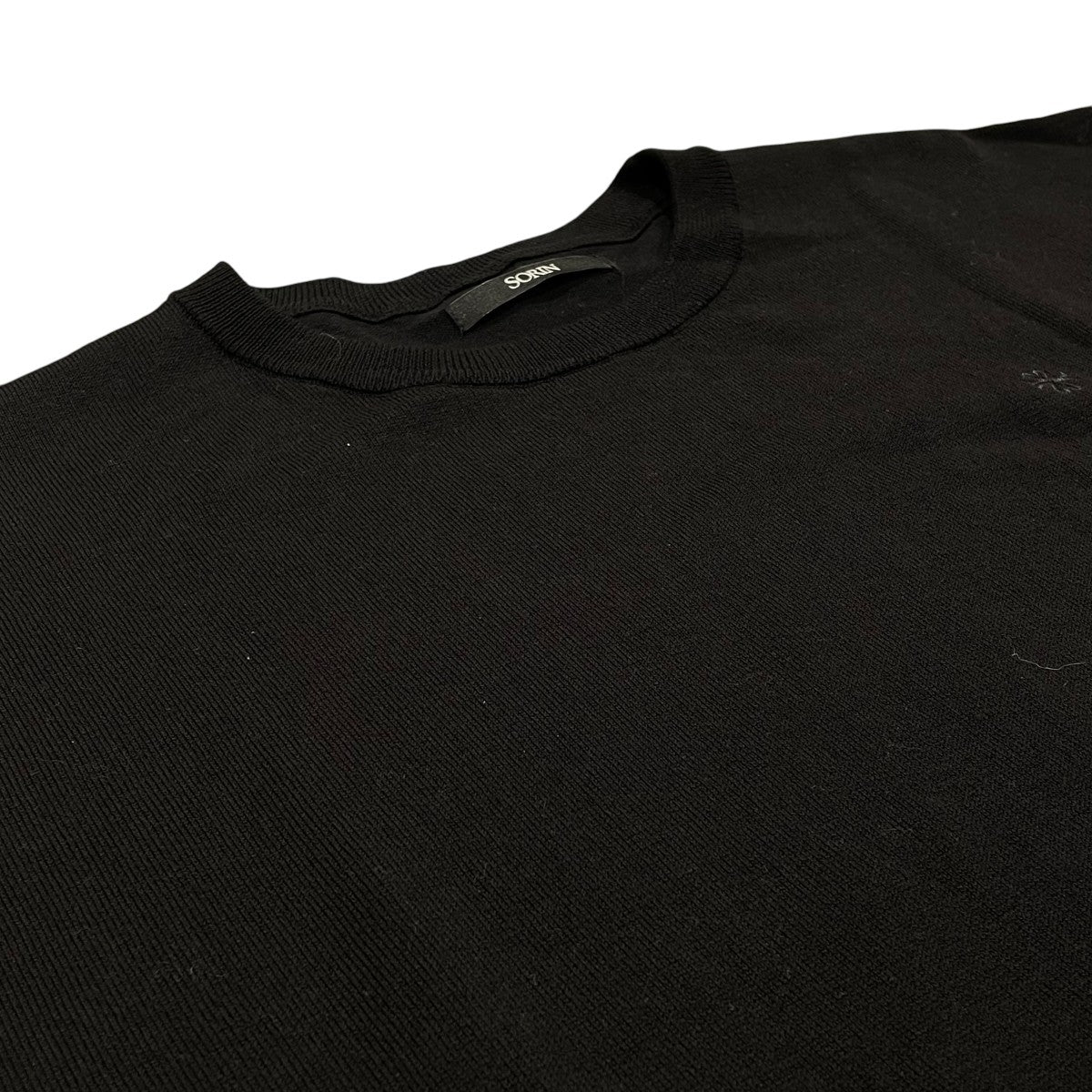 SORIN Ruffled Hem Big Knit長袖カットソー27WNT261018 古着・中古-3枚目のアイテム画像
