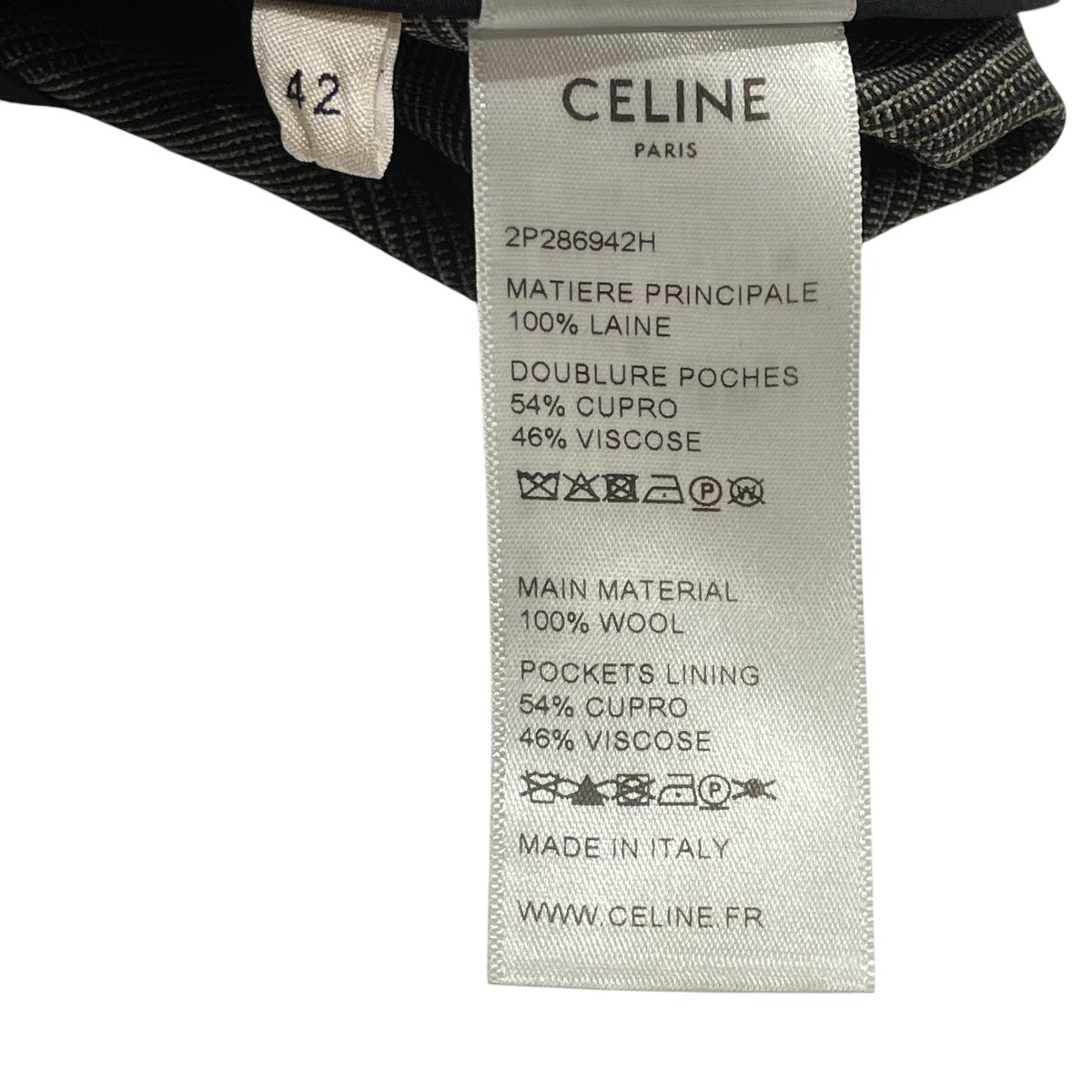 CELINE 19AWエディ期ハーフパンツ2P286942H 古着・中古-5枚目のアイテム画像