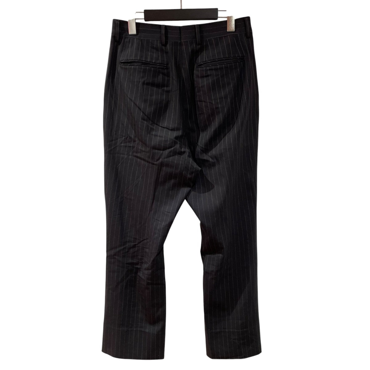 NEAT 140’s Wool Stretch Pinstripe Standardスラックス 古着・中古-2枚目のアイテム画像