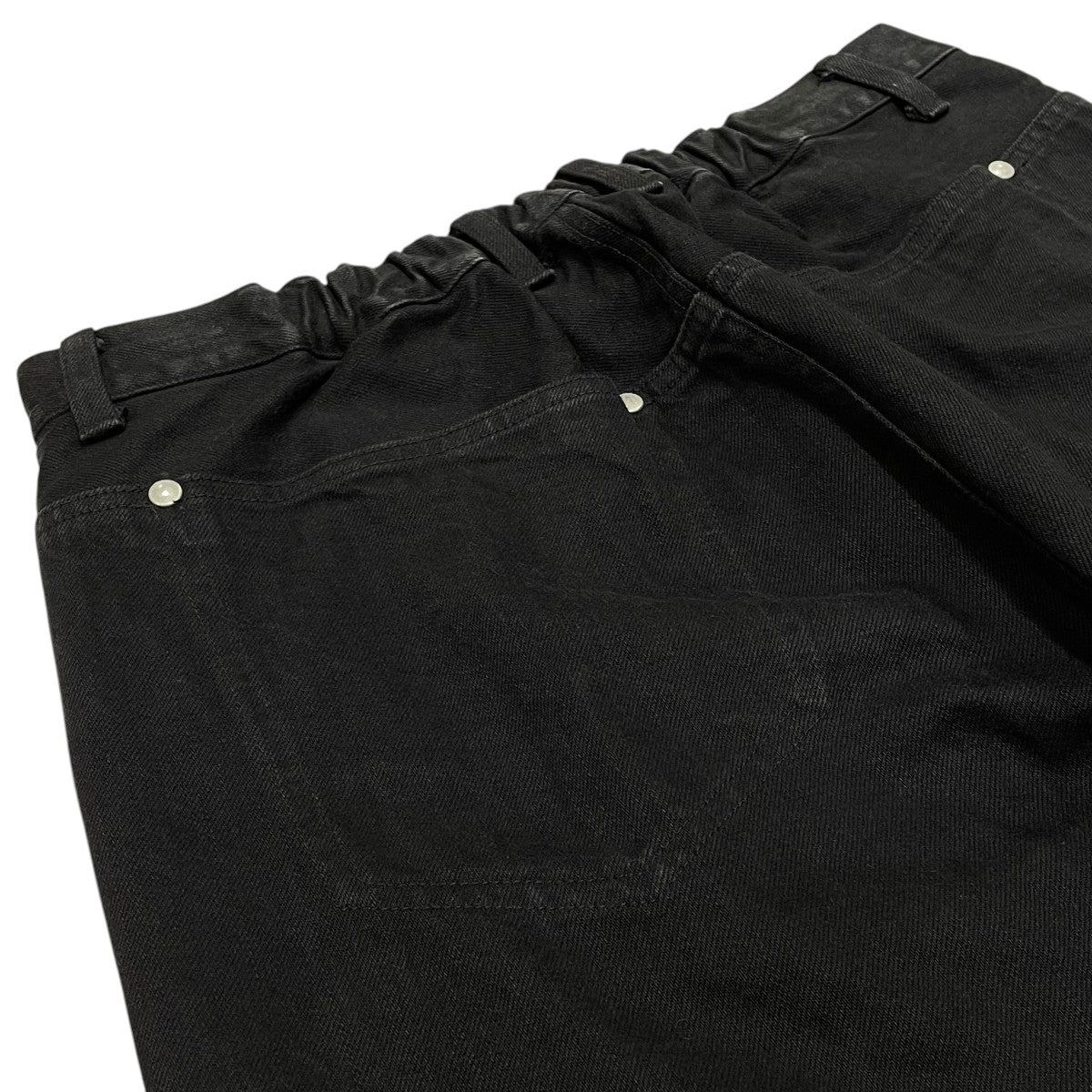 YOKE Denim Wide Straight PantsデニムパンツYK25FW01275P 古着・中古-5枚目のアイテム画像
