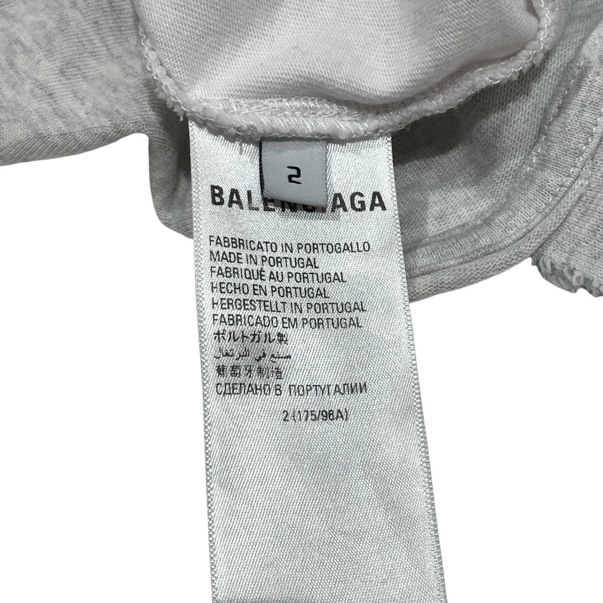 BALENCIAGA ドッキング半袖Tシャツ698811 古着・中古-6枚目のアイテム画像