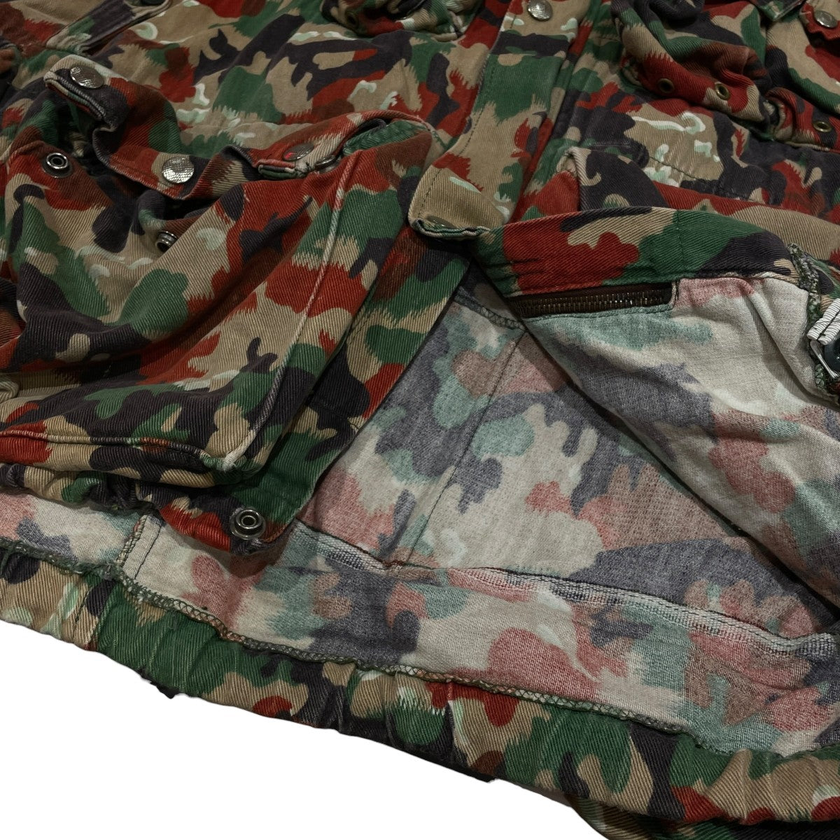 スイス軍 アルペンカモミリタリージャケット