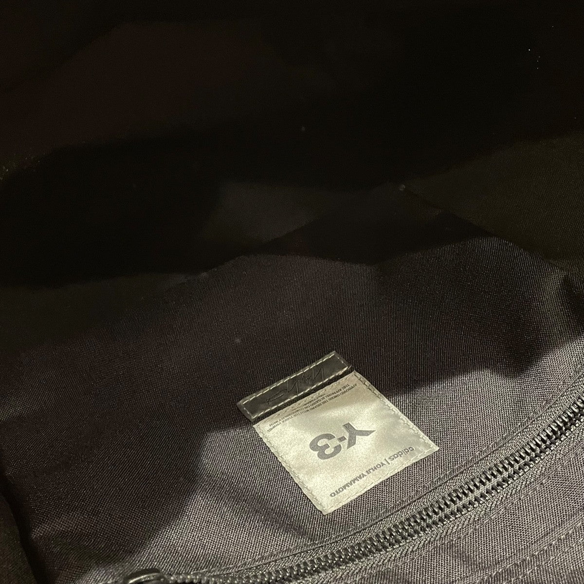 Yohji Yamamoto pour homme×Y-3 KURO CANVAS TOTE BAGトートバッグHA-I32-665-1-02 古着・中古-5枚目のアイテム画像