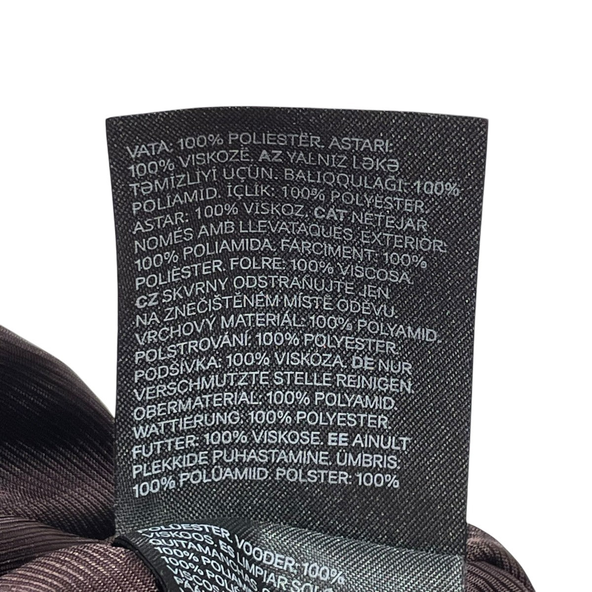 H＆M×GLENNMARTENS フォイルフライトジャケットジップジャケット 古着・中古-7枚目のアイテム画像