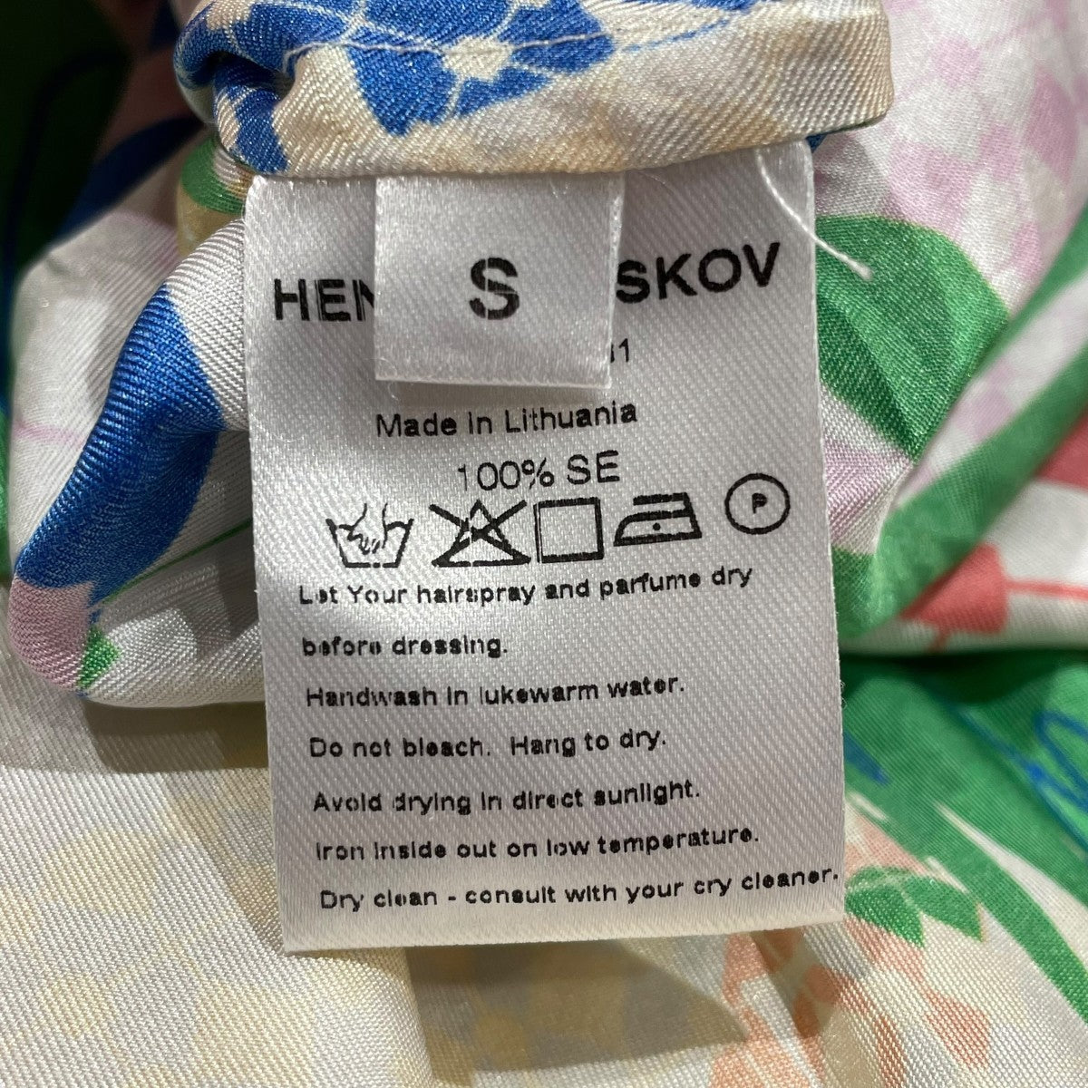 Henrik Vibskov 総柄ワンピースSEK198-NGG1 古着・中古-7枚目のアイテム画像
