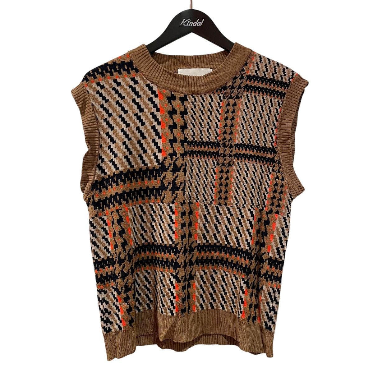 Henrik Vibskov ニットベストAW24STUDIO-M706 古着・中古-1枚目のアイテム画像