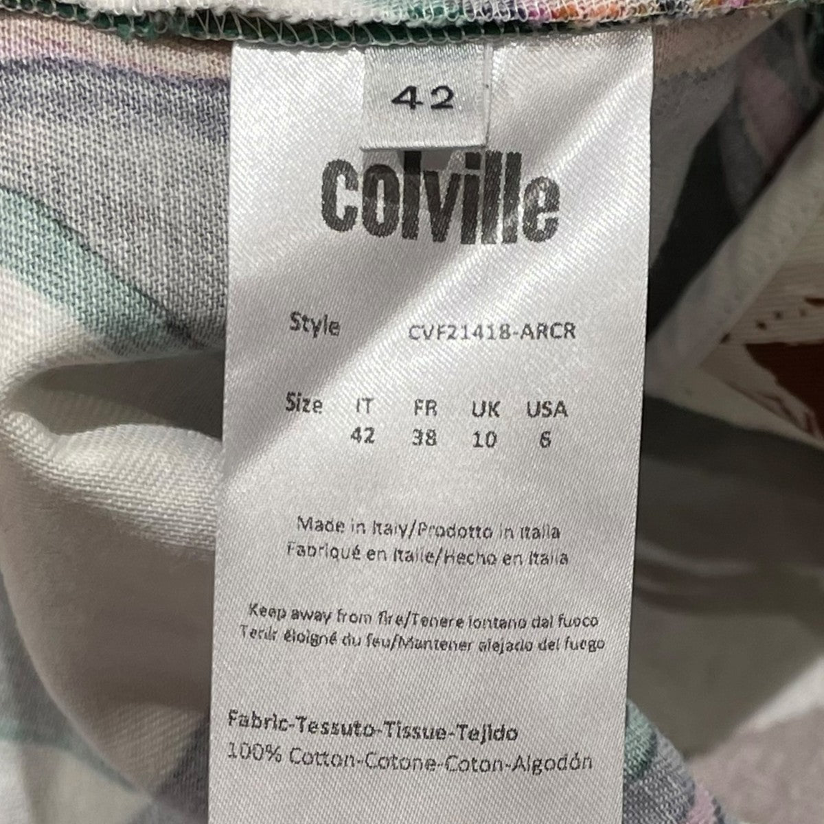 COLVILLE ロングスカート 古着・中古-5枚目のアイテム画像