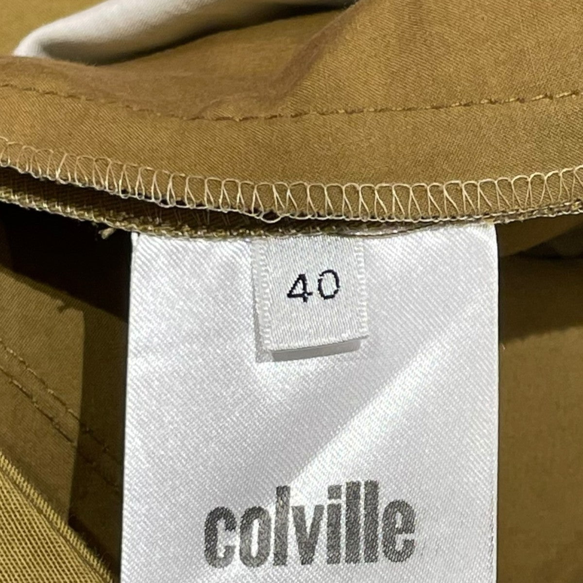 COLVILLE ロングスカートCVS211418-BEI 古着・中古-7枚目のアイテム画像