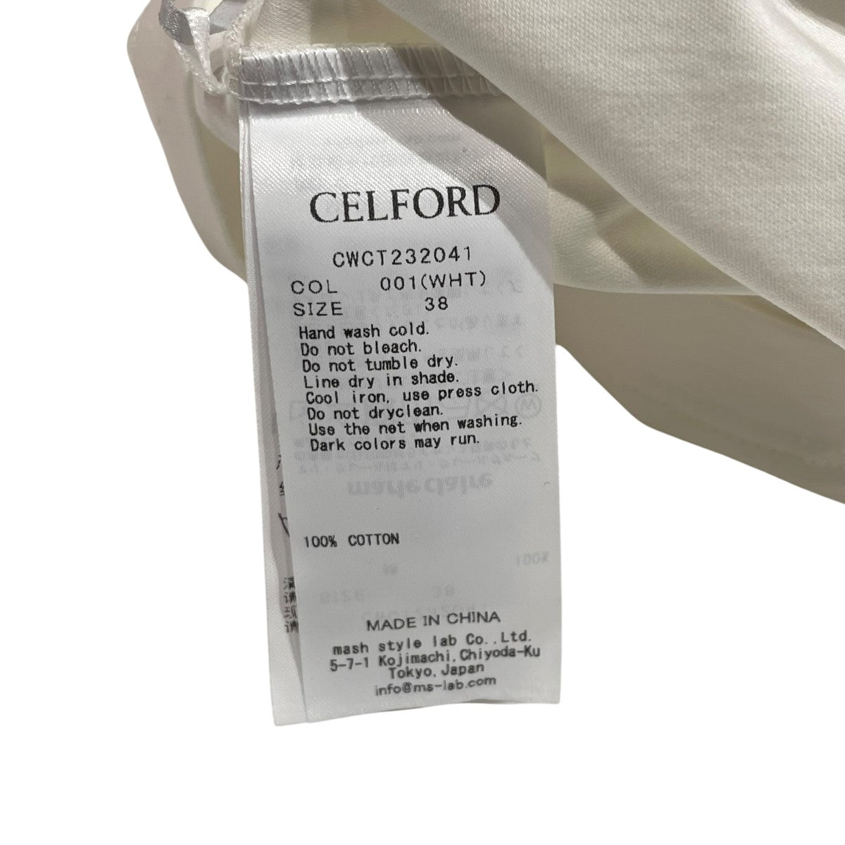 CELFORD 半袖TシャツCWCT232041 古着・中古-6枚目のアイテム画像