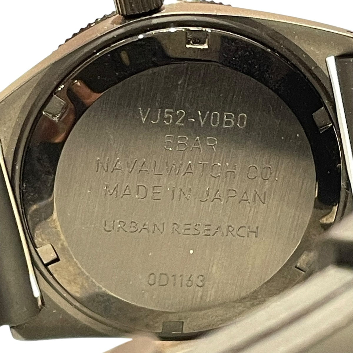 NAVAL WATCH 時計VJ52-V0B0 古着・中古-5枚目のアイテム画像