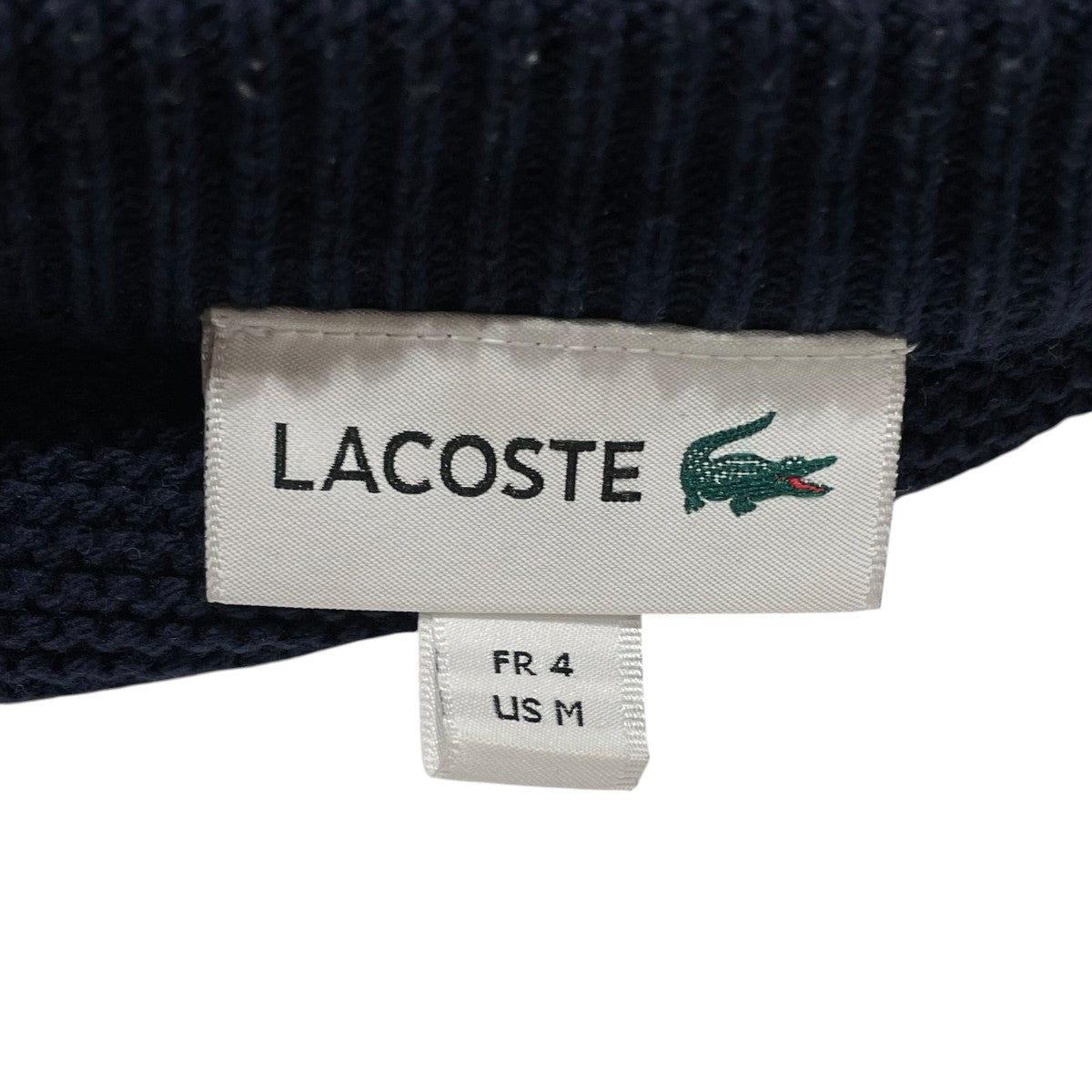 LACOSTE ニットAH136MJ 古着・中古-6枚目のアイテム画像