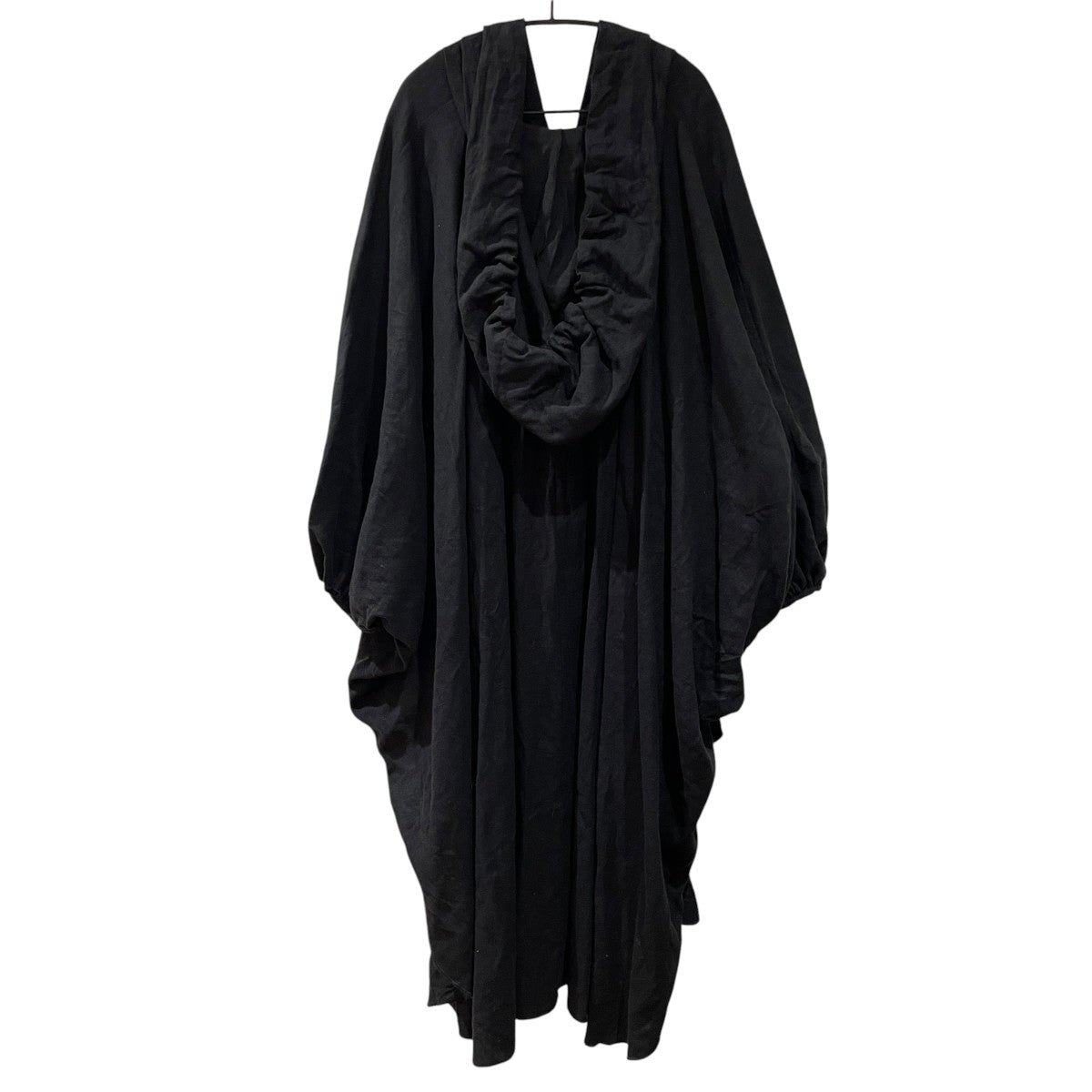 CALLA DRESSフーデッド長袖ワンピース