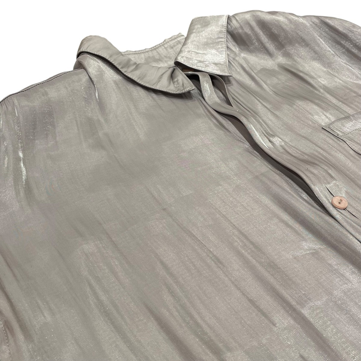 TODAYFUL Crepesatin Over Shirts長袖シャツ12120404 古着・中古-3枚目のアイテム画像