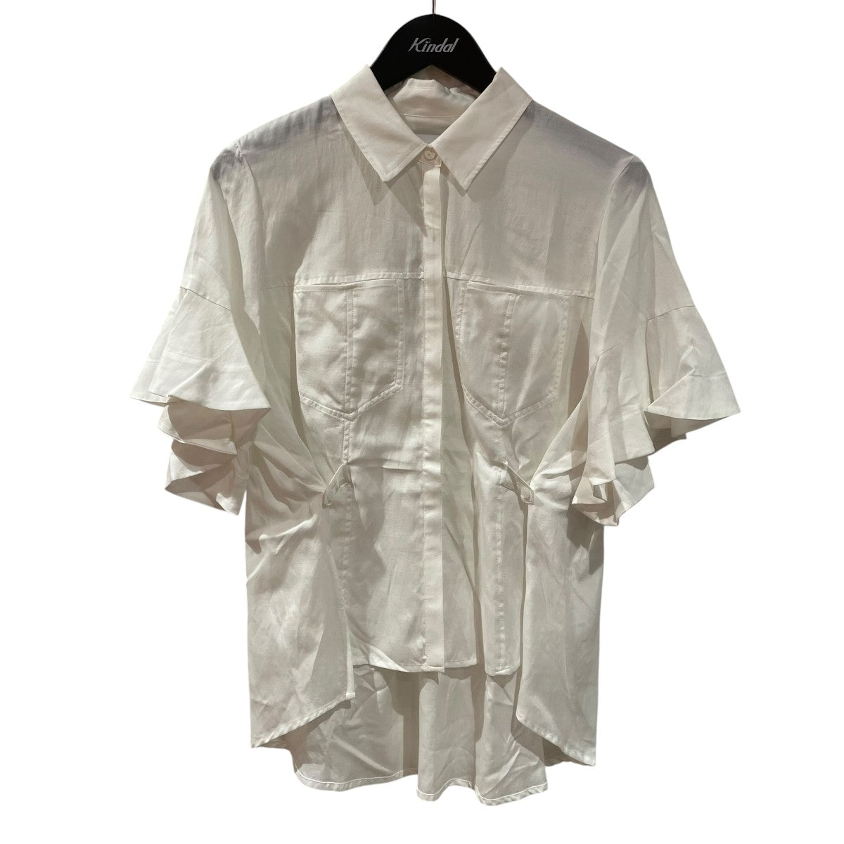 STUDIOUS Hem Flare 2way Blouse半袖シャツ125302044 古着・中古-1枚目のアイテム画像